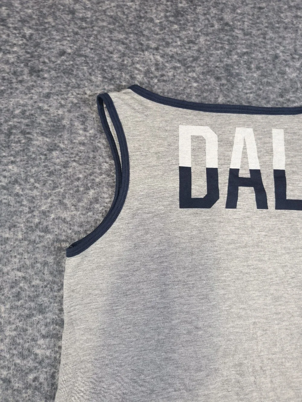 Nike Dallas Cowboys tank top, gray, women's small